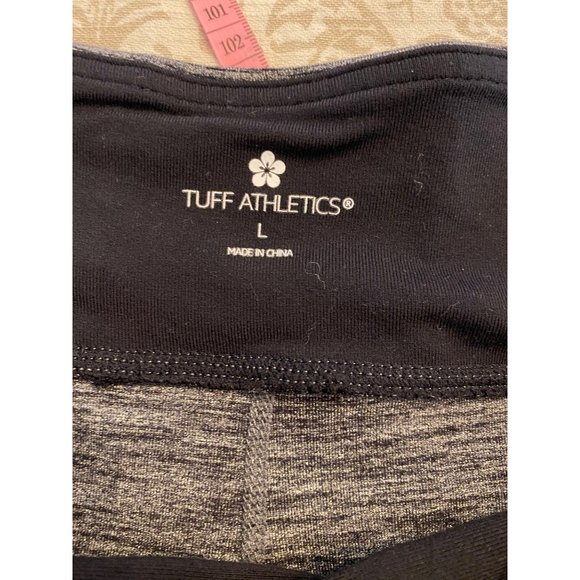 Tuff Athletics Heather Gray Leggings Women's L - Picture 6 of 8